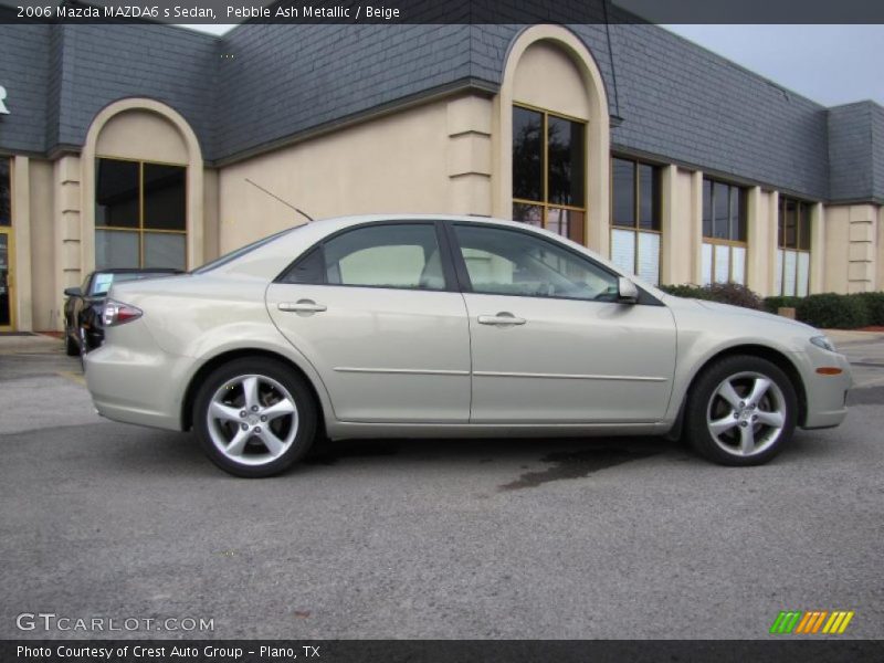 Pebble Ash Metallic / Beige 2006 Mazda MAZDA6 s Sedan
