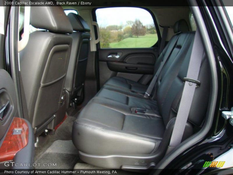 Black Raven / Ebony 2008 Cadillac Escalade AWD