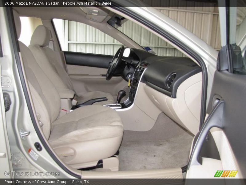 Pebble Ash Metallic / Beige 2006 Mazda MAZDA6 s Sedan