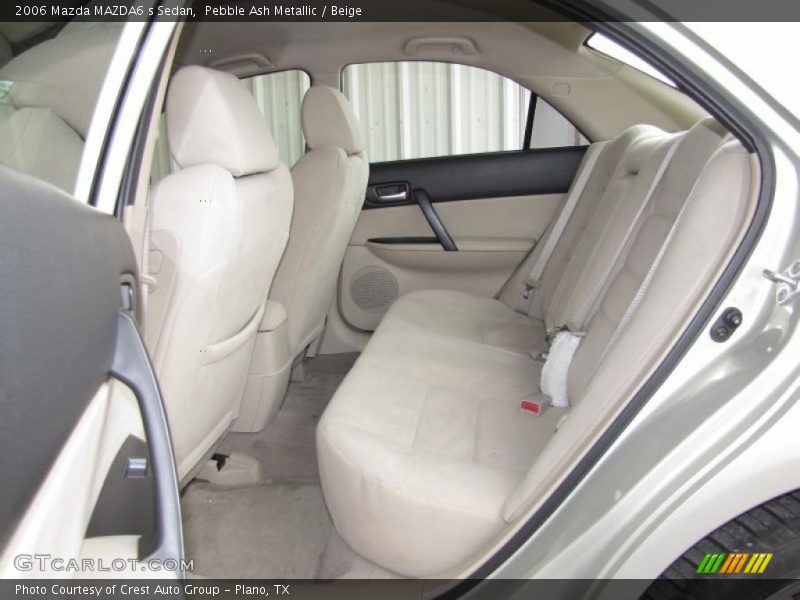 Pebble Ash Metallic / Beige 2006 Mazda MAZDA6 s Sedan