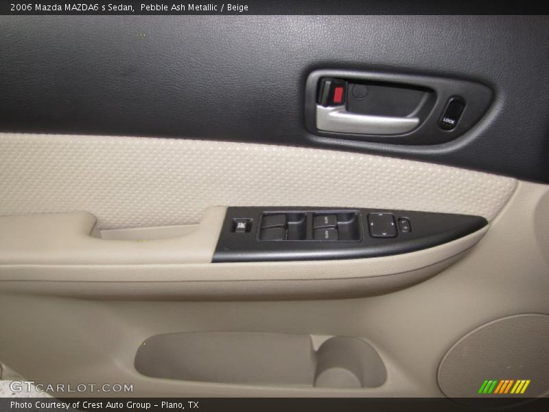 Pebble Ash Metallic / Beige 2006 Mazda MAZDA6 s Sedan