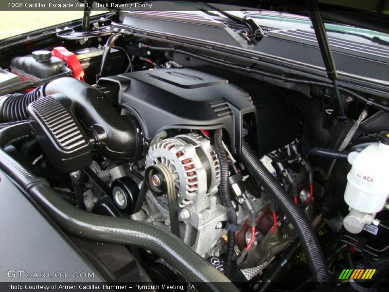  2008 Escalade AWD Engine - 6.2 Liter OHV 16-Valve VVT Vortec V8