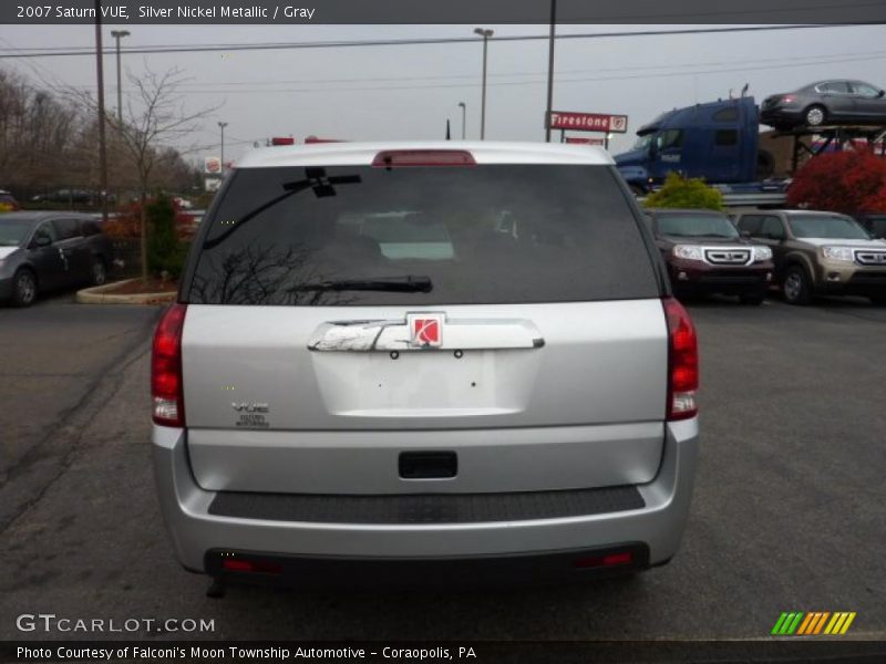 Silver Nickel Metallic / Gray 2007 Saturn VUE