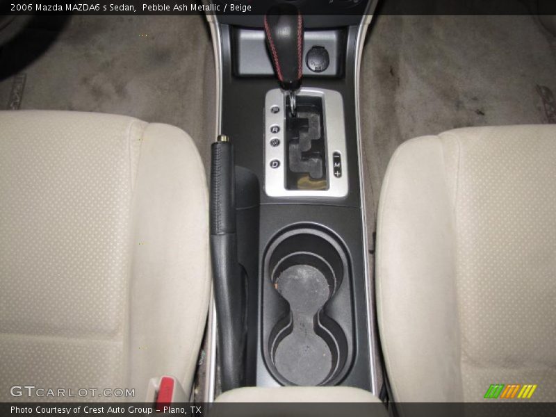 Pebble Ash Metallic / Beige 2006 Mazda MAZDA6 s Sedan