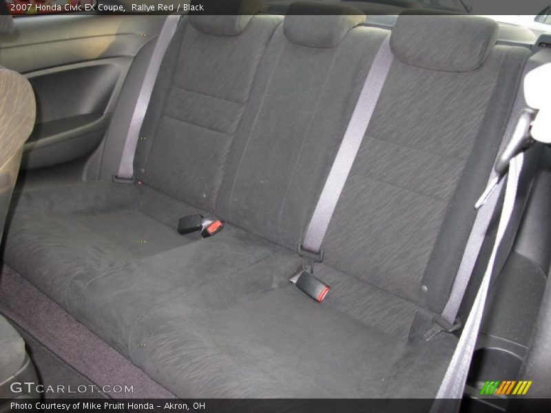 Rallye Red / Black 2007 Honda Civic EX Coupe