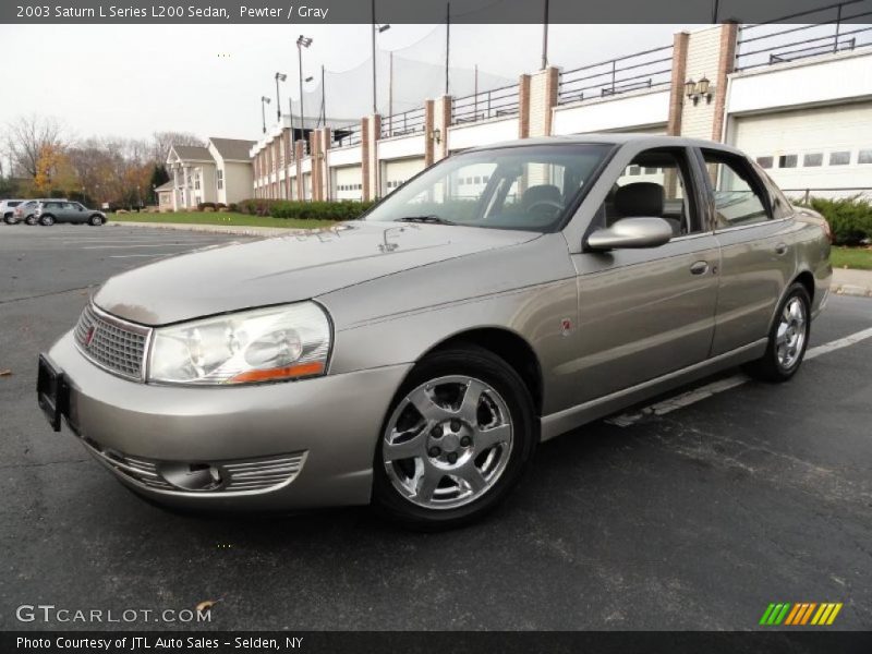 Pewter / Gray 2003 Saturn L Series L200 Sedan