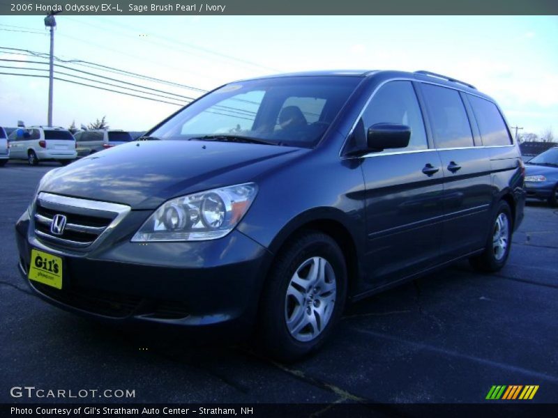 Sage Brush Pearl / Ivory 2006 Honda Odyssey EX-L
