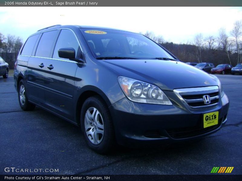Sage Brush Pearl / Ivory 2006 Honda Odyssey EX-L