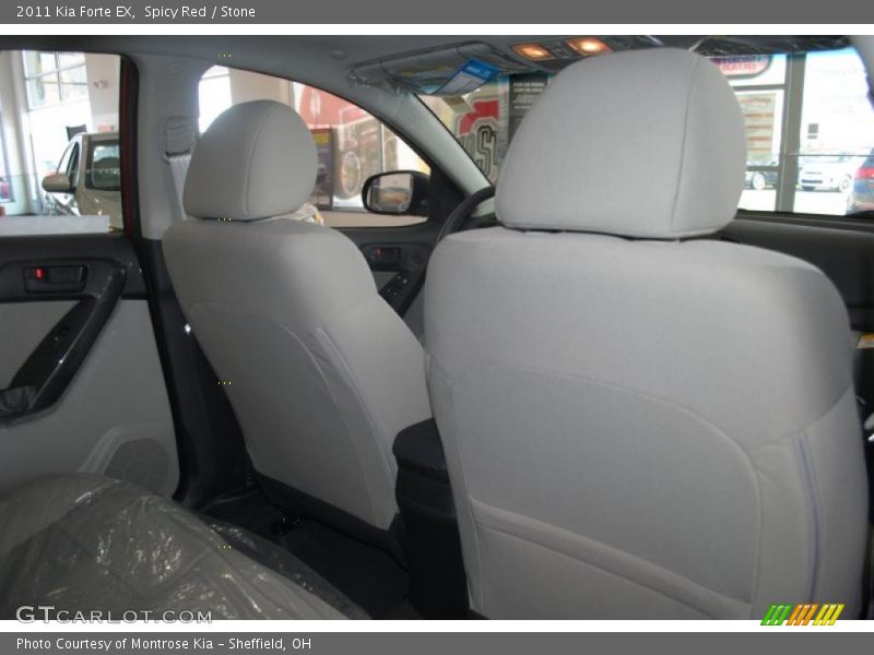 Spicy Red / Stone 2011 Kia Forte EX