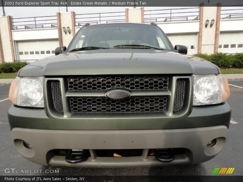 Estate Green Metallic / Medium Prairie Tan 2001 Ford Explorer Sport Trac 4x4