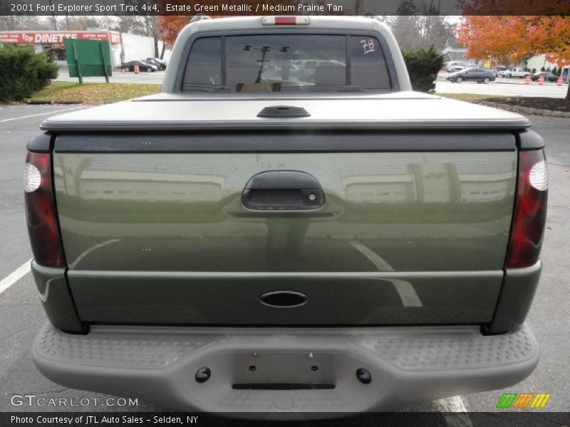 Estate Green Metallic / Medium Prairie Tan 2001 Ford Explorer Sport Trac 4x4