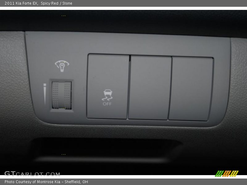 Spicy Red / Stone 2011 Kia Forte EX