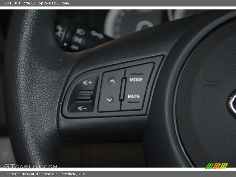Spicy Red / Stone 2011 Kia Forte EX
