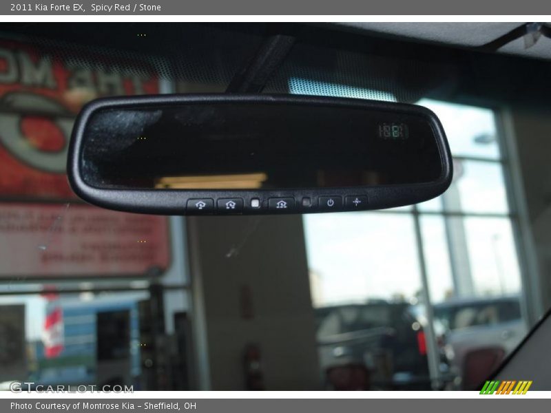 Spicy Red / Stone 2011 Kia Forte EX
