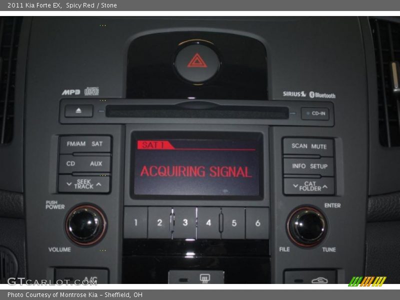 Spicy Red / Stone 2011 Kia Forte EX