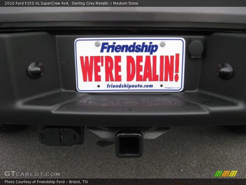 Sterling Grey Metallic / Medium Stone 2010 Ford F150 XL SuperCrew 4x4