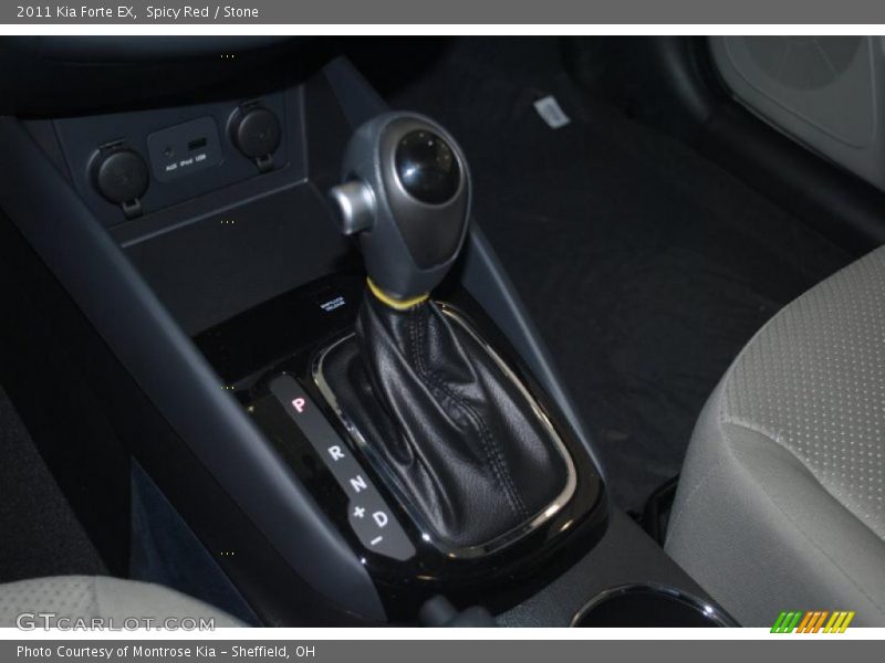 Spicy Red / Stone 2011 Kia Forte EX