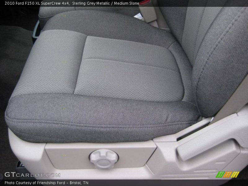 Sterling Grey Metallic / Medium Stone 2010 Ford F150 XL SuperCrew 4x4