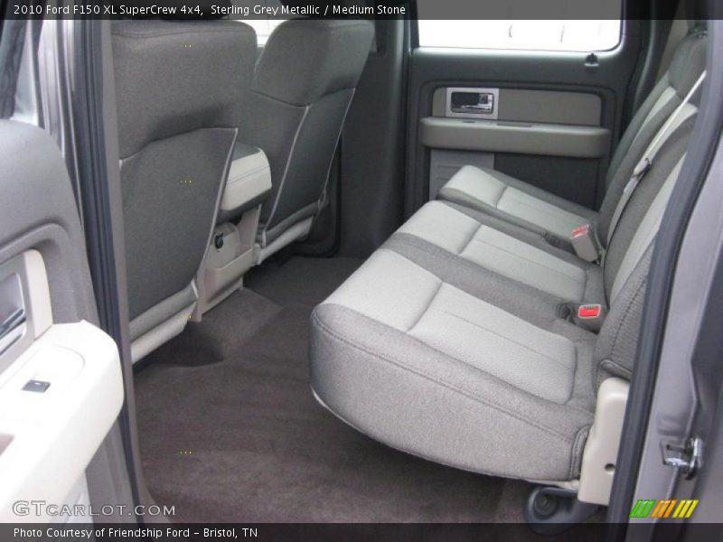 Sterling Grey Metallic / Medium Stone 2010 Ford F150 XL SuperCrew 4x4