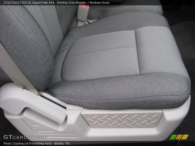 Sterling Grey Metallic / Medium Stone 2010 Ford F150 XL SuperCrew 4x4
