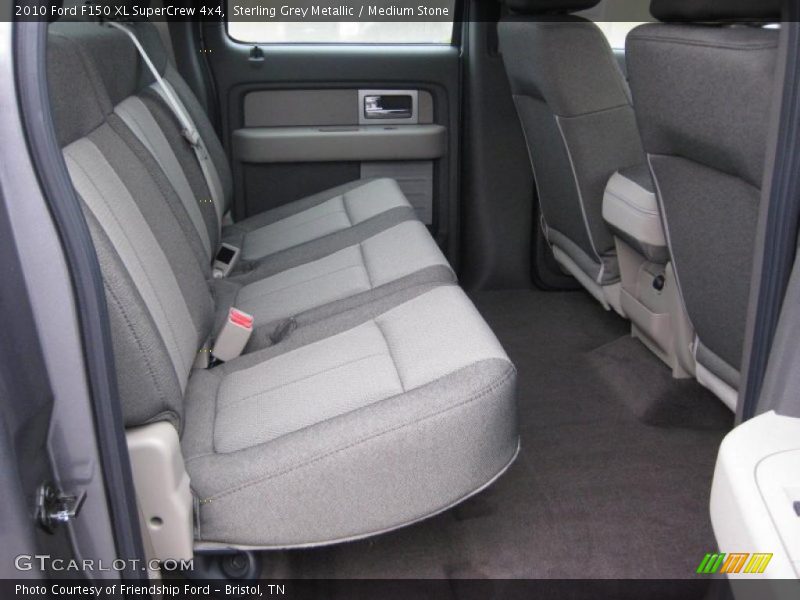 Sterling Grey Metallic / Medium Stone 2010 Ford F150 XL SuperCrew 4x4