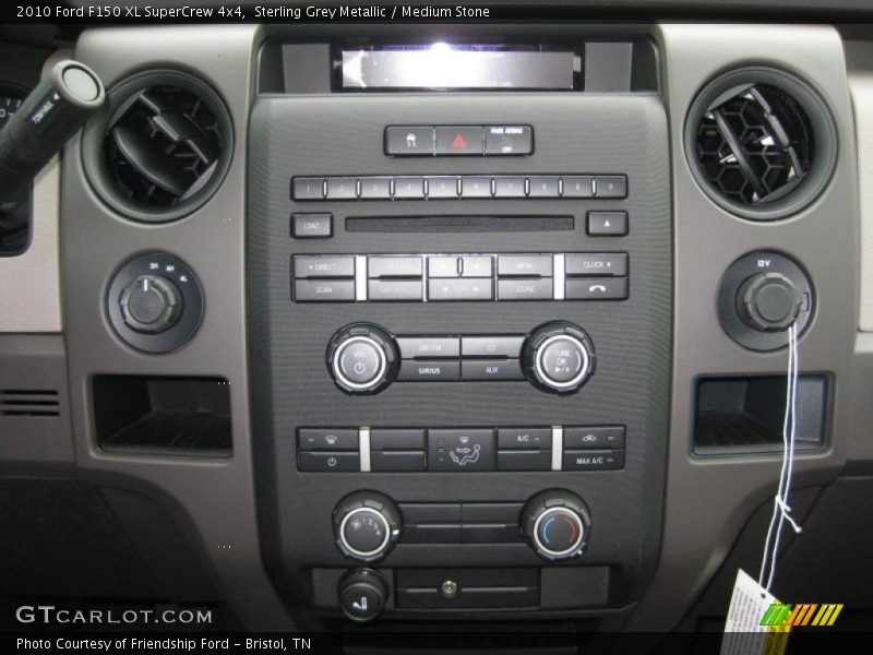 Sterling Grey Metallic / Medium Stone 2010 Ford F150 XL SuperCrew 4x4