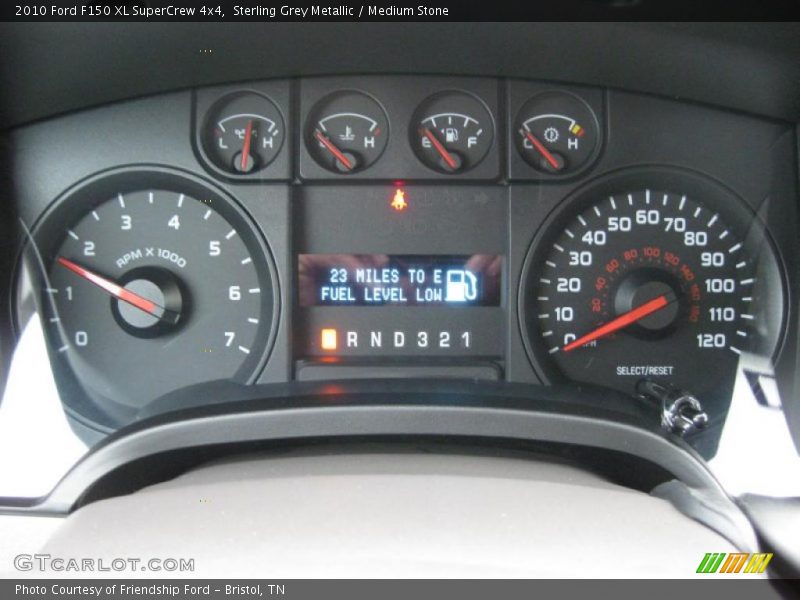 Sterling Grey Metallic / Medium Stone 2010 Ford F150 XL SuperCrew 4x4