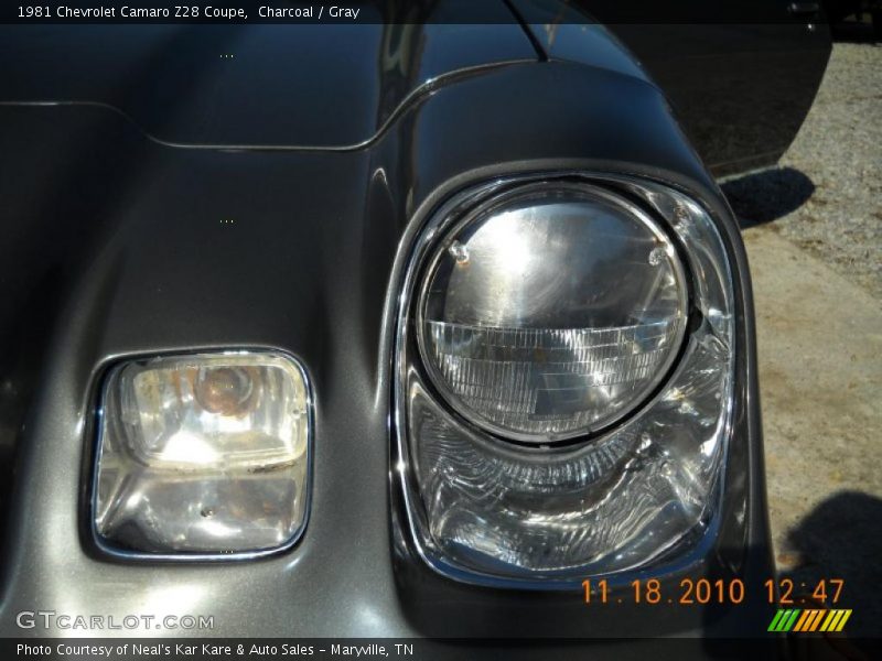 Charcoal / Gray 1981 Chevrolet Camaro Z28 Coupe