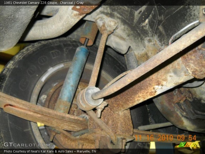 Charcoal / Gray 1981 Chevrolet Camaro Z28 Coupe