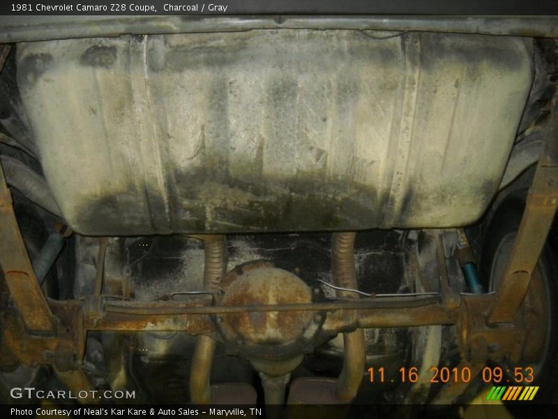 Charcoal / Gray 1981 Chevrolet Camaro Z28 Coupe