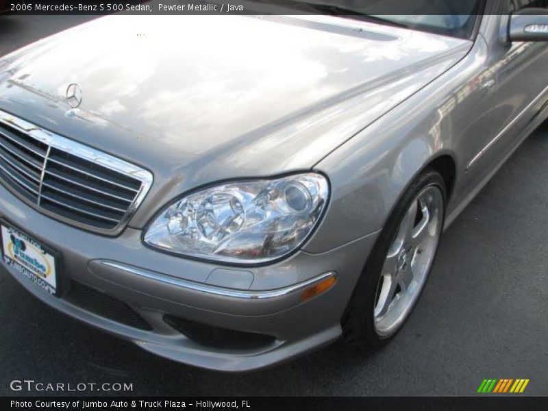 Pewter Metallic / Java 2006 Mercedes-Benz S 500 Sedan