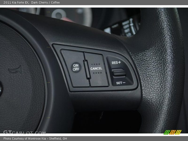 Dark Cherry / Coffee 2011 Kia Forte EX