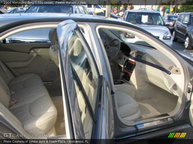 Pewter Metallic / Java 2006 Mercedes-Benz S 500 Sedan