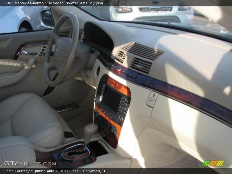 Pewter Metallic / Java 2006 Mercedes-Benz S 500 Sedan