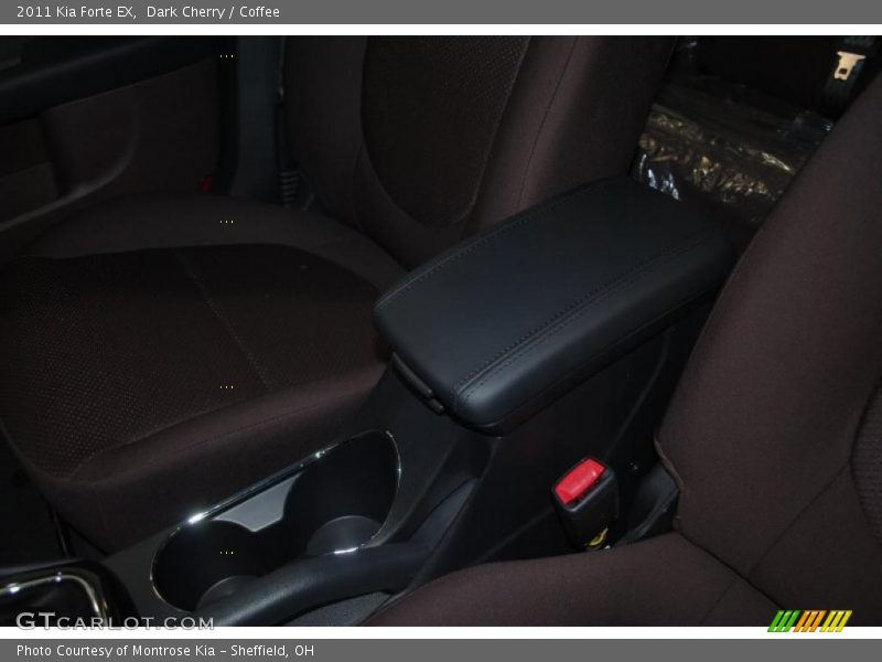 Dark Cherry / Coffee 2011 Kia Forte EX