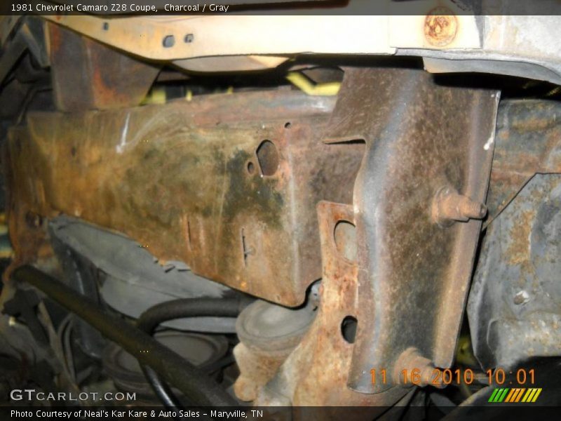 Charcoal / Gray 1981 Chevrolet Camaro Z28 Coupe