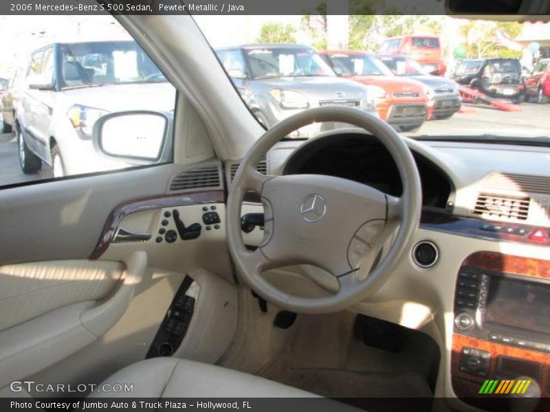 Pewter Metallic / Java 2006 Mercedes-Benz S 500 Sedan