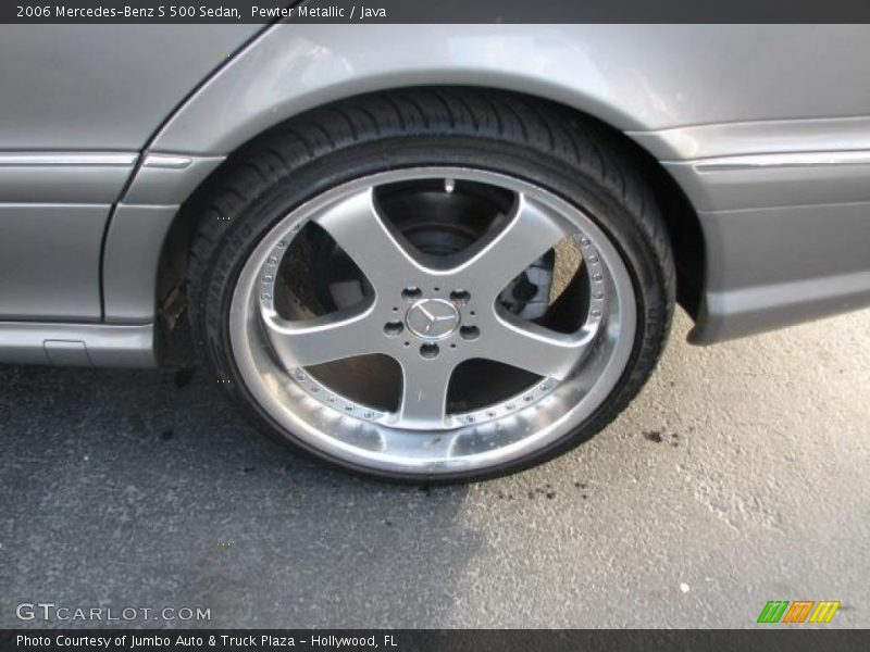 Pewter Metallic / Java 2006 Mercedes-Benz S 500 Sedan