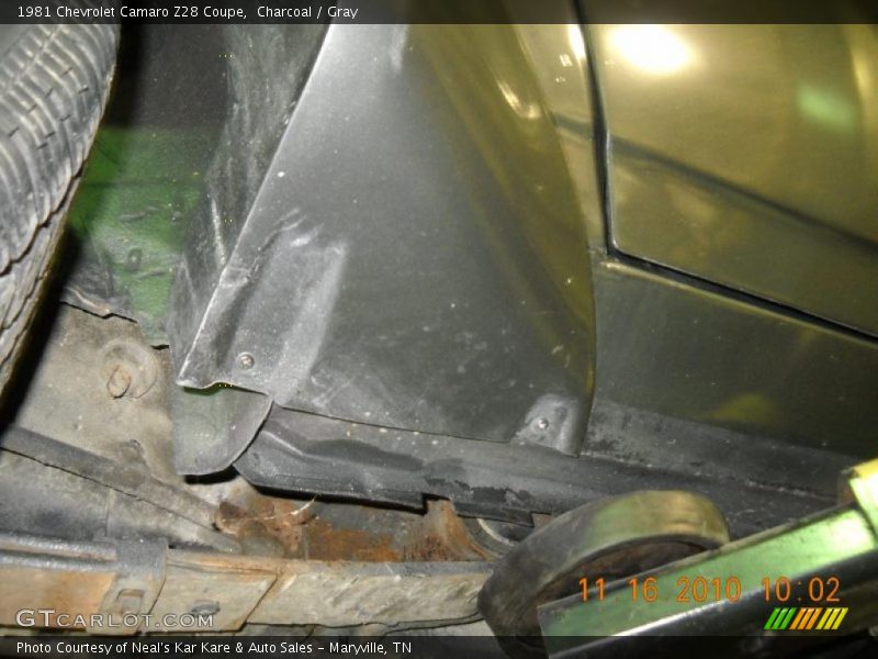 Charcoal / Gray 1981 Chevrolet Camaro Z28 Coupe