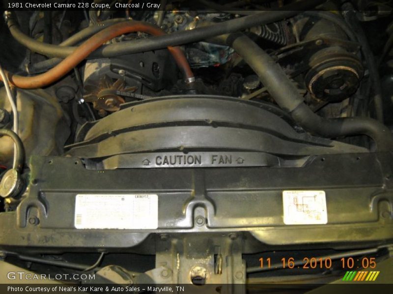 Charcoal / Gray 1981 Chevrolet Camaro Z28 Coupe