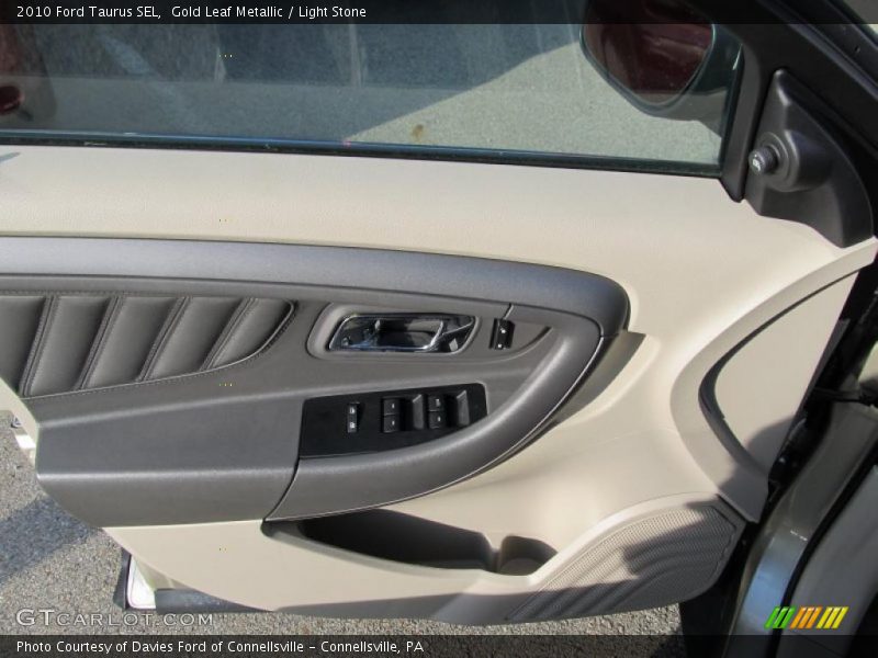 Gold Leaf Metallic / Light Stone 2010 Ford Taurus SEL