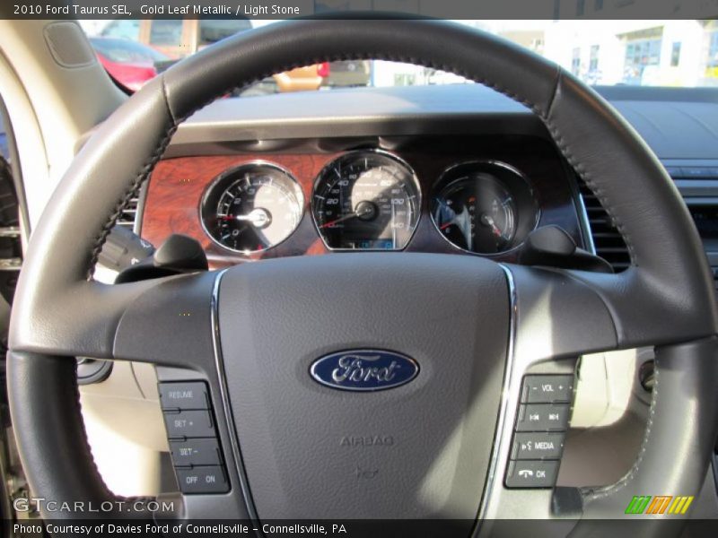 Gold Leaf Metallic / Light Stone 2010 Ford Taurus SEL