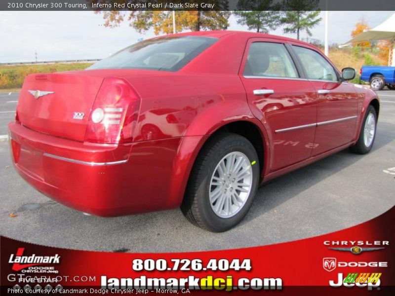 Inferno Red Crystal Pearl / Dark Slate Gray 2010 Chrysler 300 Touring