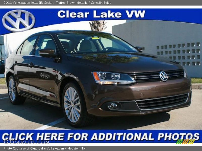 Toffee Brown Metallic / Cornsilk Beige 2011 Volkswagen Jetta SEL Sedan