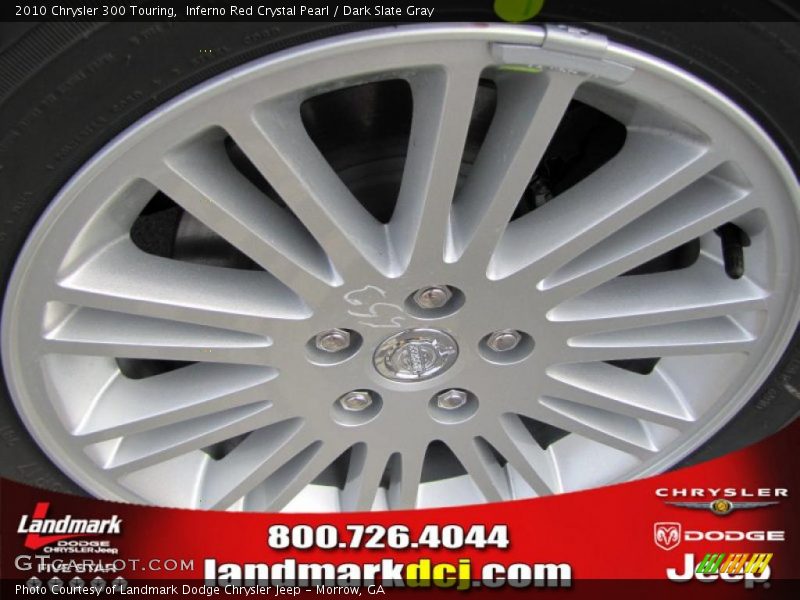 Inferno Red Crystal Pearl / Dark Slate Gray 2010 Chrysler 300 Touring