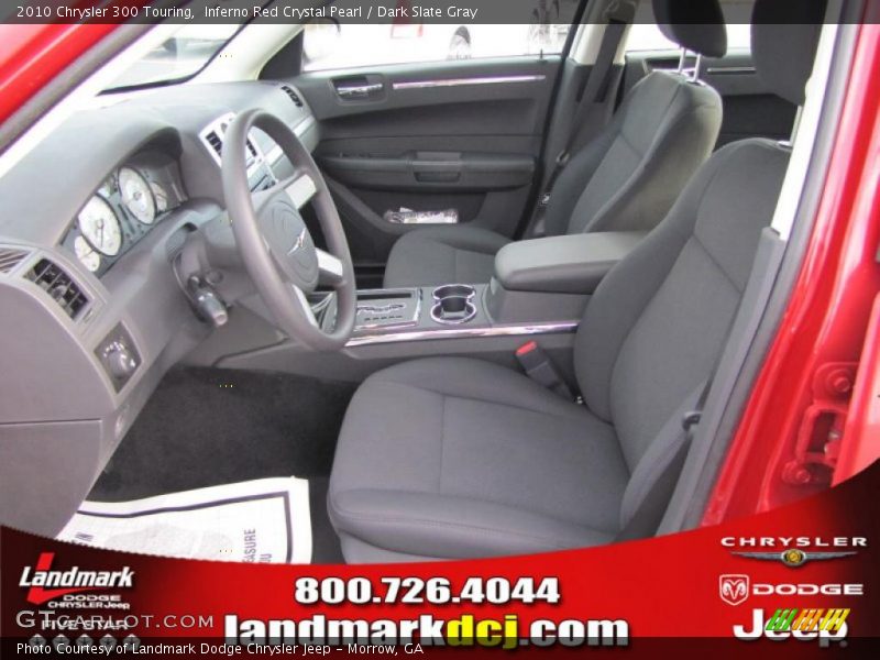 Inferno Red Crystal Pearl / Dark Slate Gray 2010 Chrysler 300 Touring