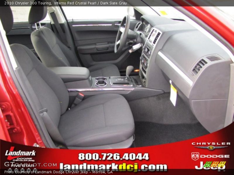 Inferno Red Crystal Pearl / Dark Slate Gray 2010 Chrysler 300 Touring