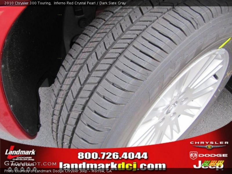 Inferno Red Crystal Pearl / Dark Slate Gray 2010 Chrysler 300 Touring
