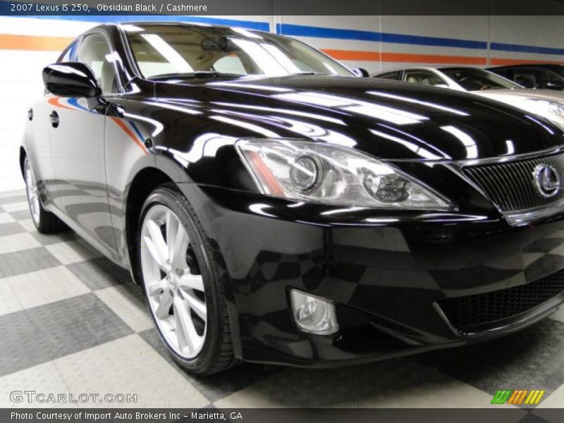 Obsidian Black / Cashmere 2007 Lexus IS 250