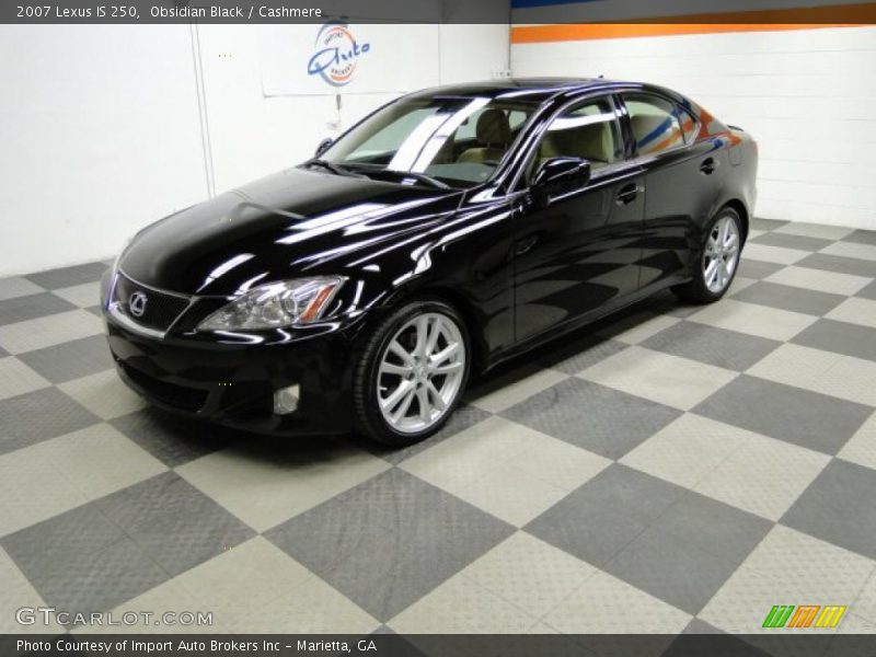 Obsidian Black / Cashmere 2007 Lexus IS 250